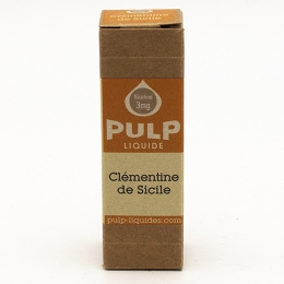 Pulp E LIQUIDE<br>10 ML Clémentine de Sicile