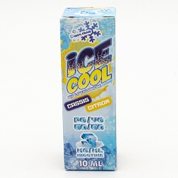 E LIQUIDE ICE COOL:10 ML/Citron Cassis/