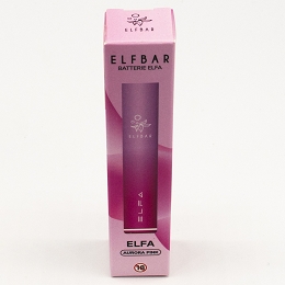 E LIQUIDE BATTERIE ELFA 500MAH:White/Aurora Pink/