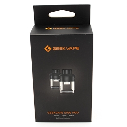 Geek Vape 2 CARTOUCHES ETENO E100 4.5ML<br>Noir