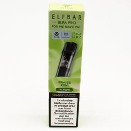 E LIQUIDE PACK DE 2 PODS ELFA PRO  2ML:Fraise Kiwi/