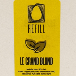 E LIQUIDE REFILL:Le Grand Blond/