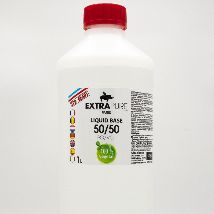 Extrapure diy base 1 litre 50gp 50vg