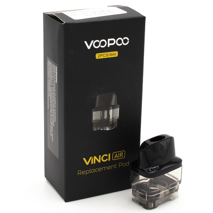 Voopoo accessoires pack de 2 cartouches 4ml vinci air voopoo 