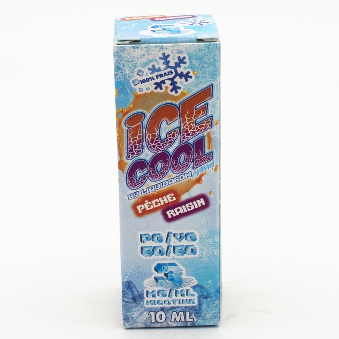 Liquidarom fruite ice cool 10 ml peche raisin2987107_1