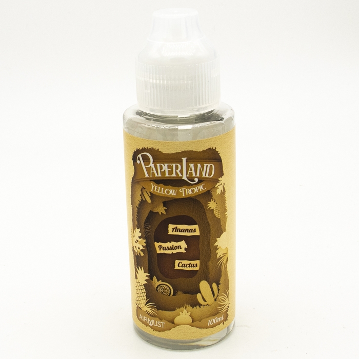 Airmust premium paperland 100 ml yellow tropic